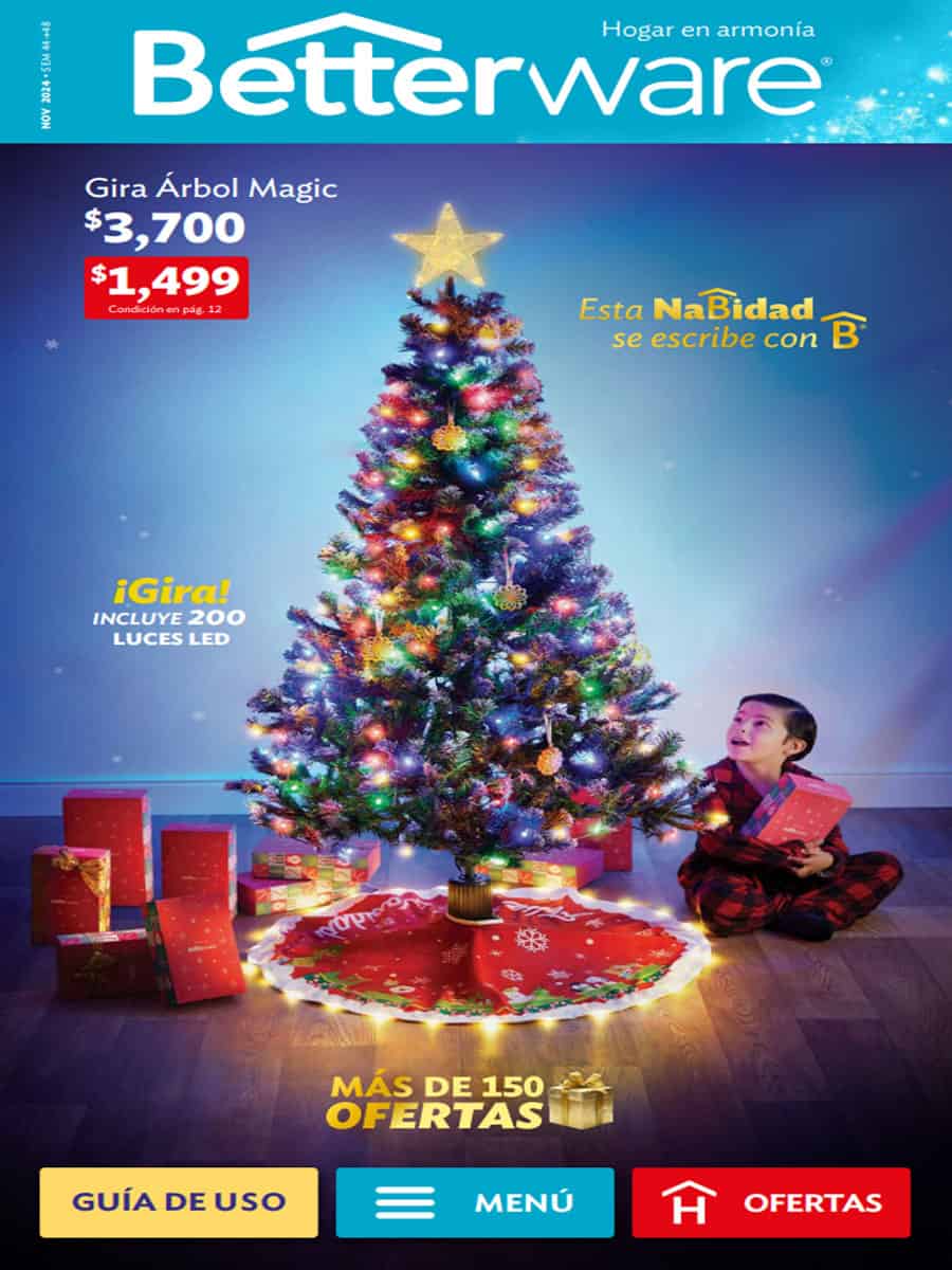 Catálogo Betterware 11 Noviembre 2024 ¡Llego la Navidad!