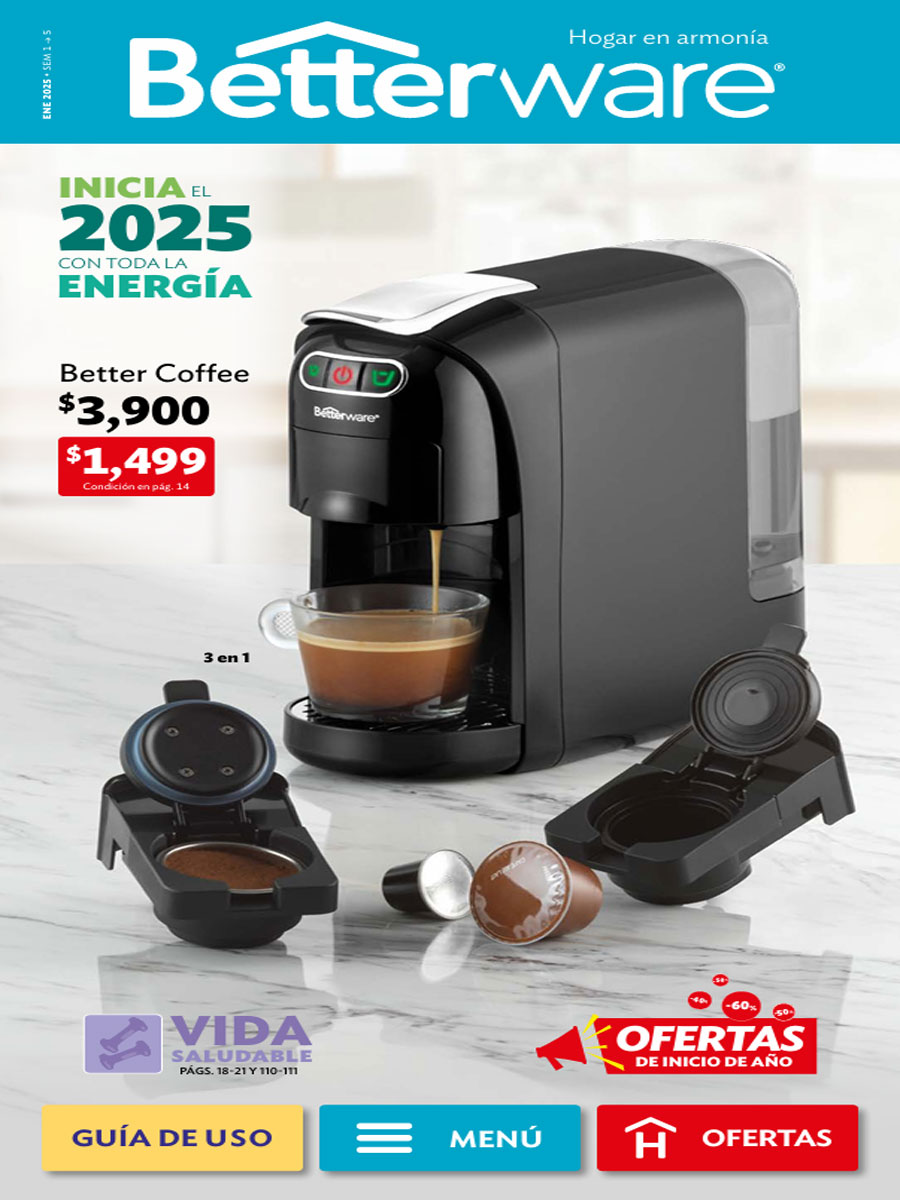 Catálogo Betterware 1 Enero 2025 Betterware