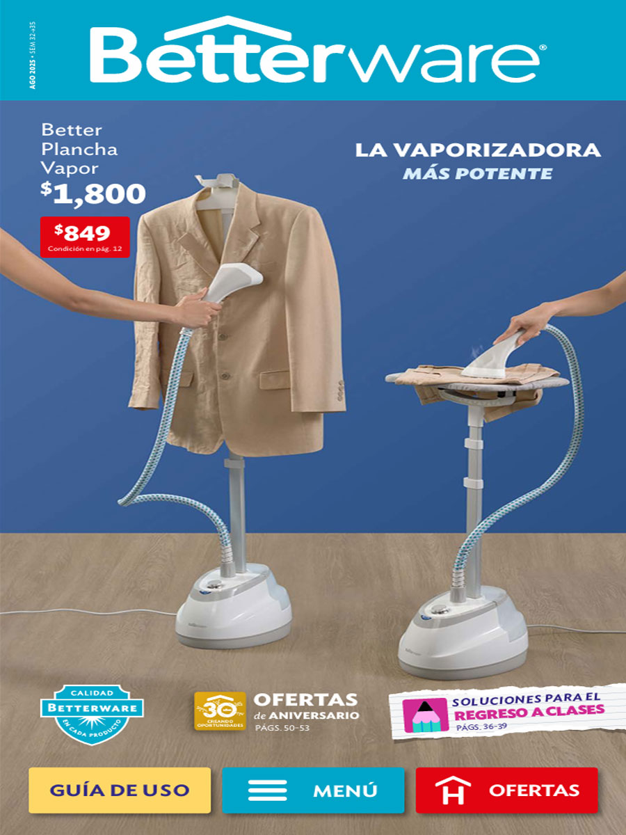 Catálogo Betterware 8 Agosto 2025 Betterware
